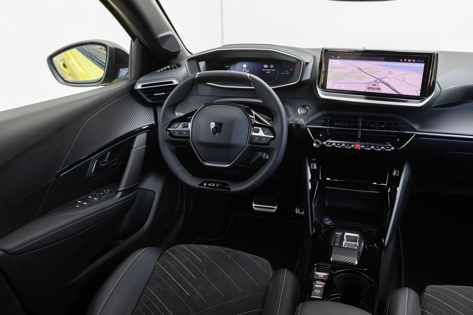 Das Cockpit des Peugeot E 208
