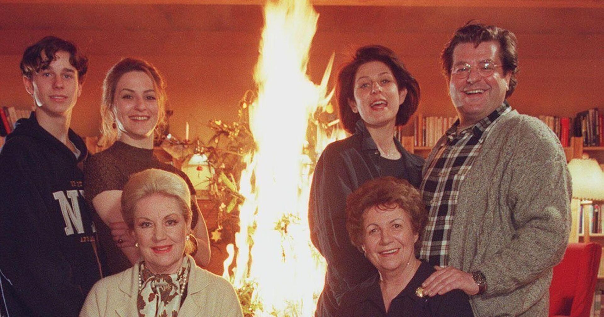 "Single Bells" mit den österreichischen Darstellern.