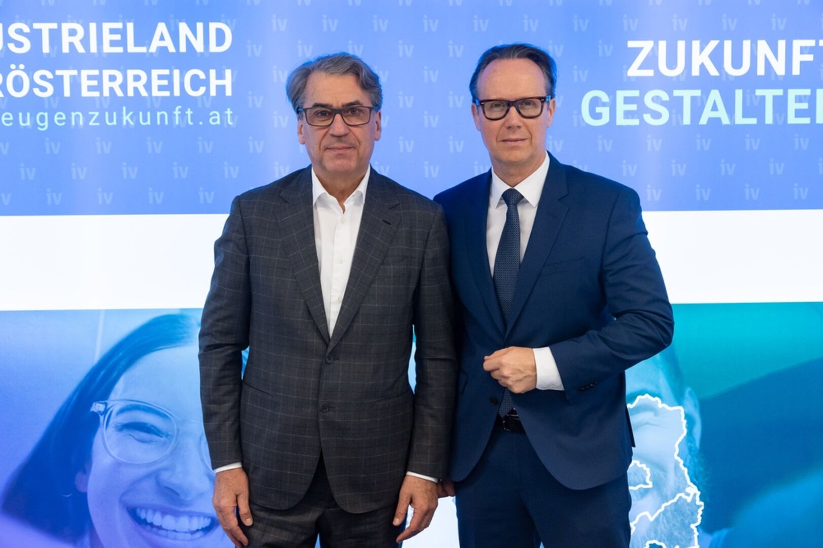 IV OÖ-Präsident Stefan Pierer und IV OÖ-Geschäftsführer Joachim Haindl-Grutsch