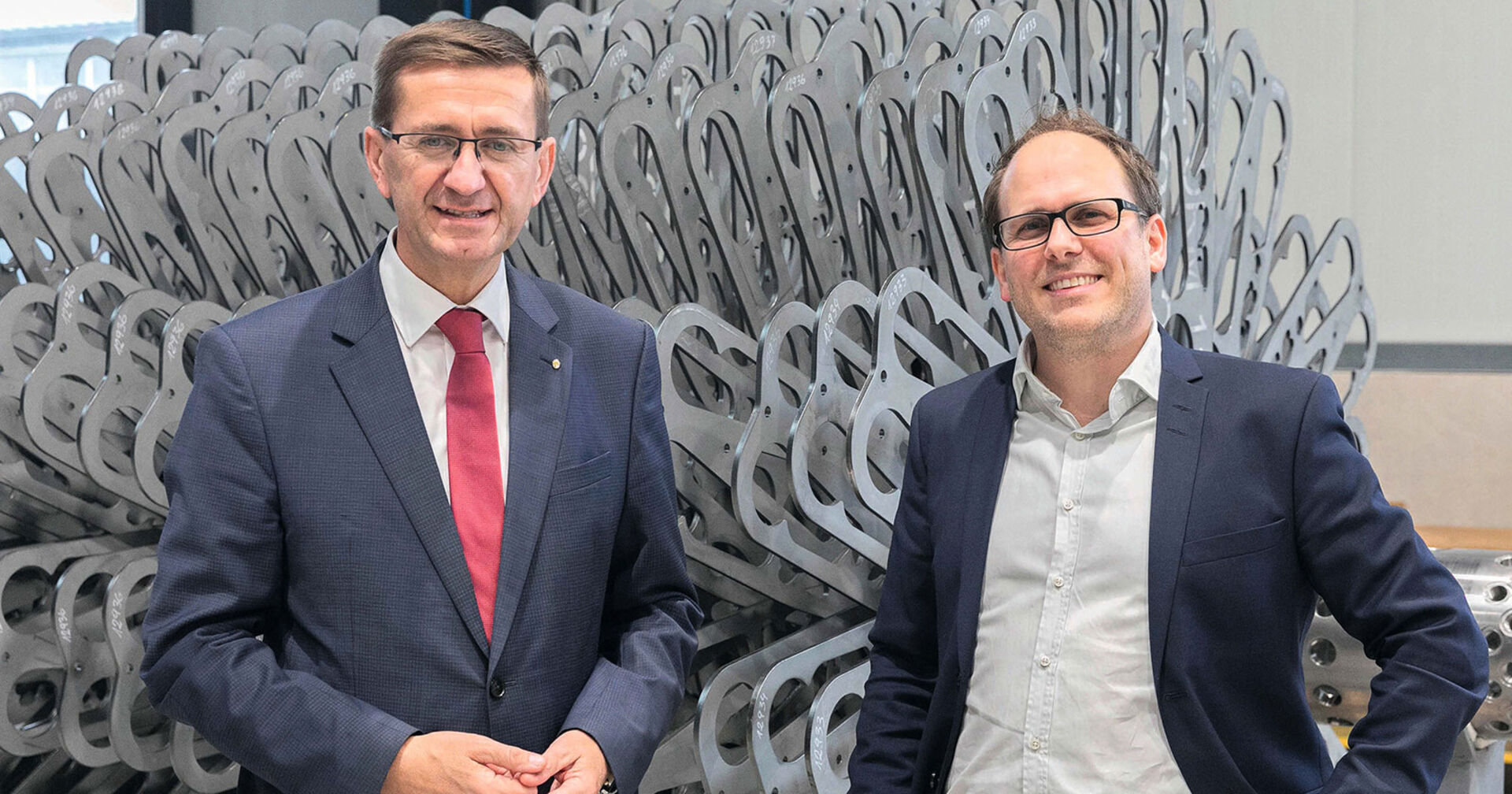 Markus Achleitner und Bernhard Adler | Credit: LAND OÖ / GRUBER