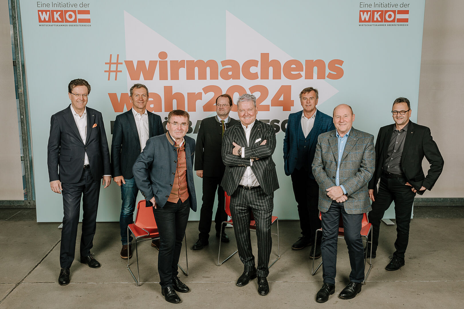 Hubert Wetschnig, Ferdinand Reisecker, Josef Simmer, Manfred Asamer, Norbert Hartl, Josef Frauscher, Othmar Berner und Martin Greiner