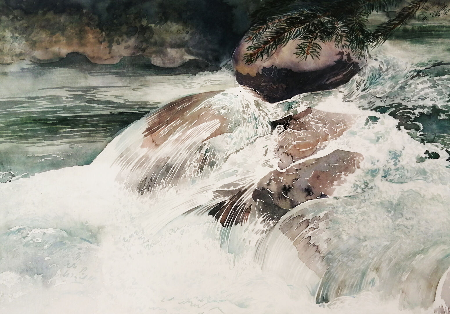 Wasser-Bild von Hannelore Nenning