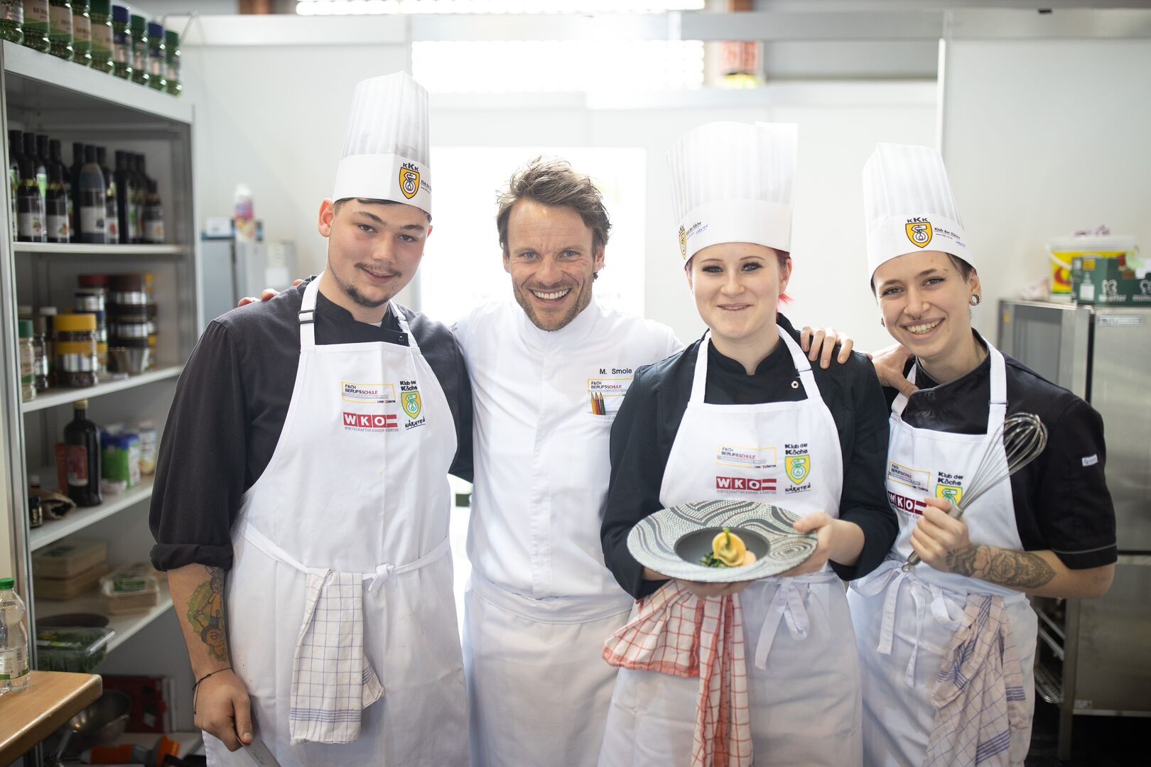 Köche auf der Lehrlingsmesse