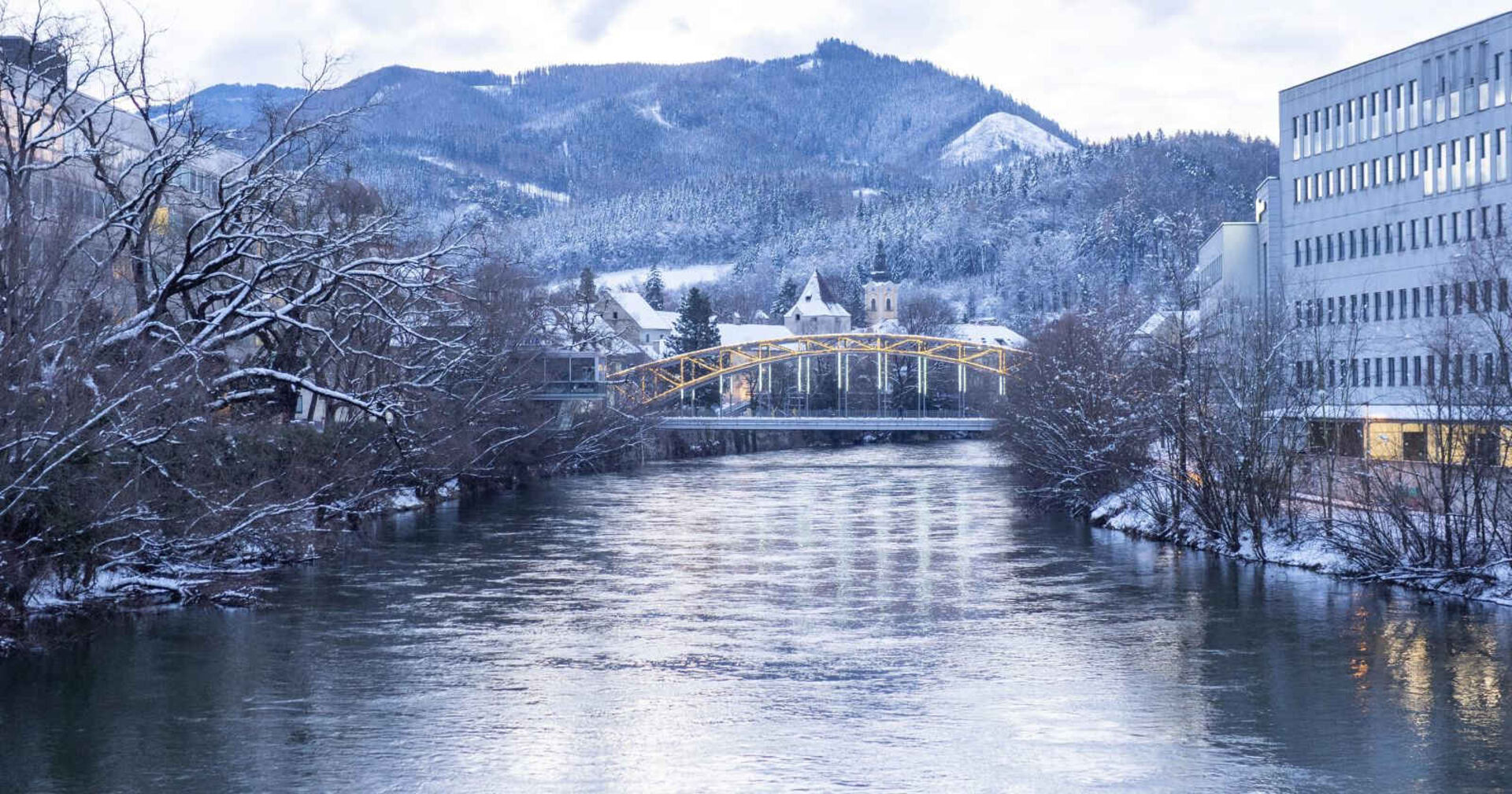 Die Mur in der Steiermark