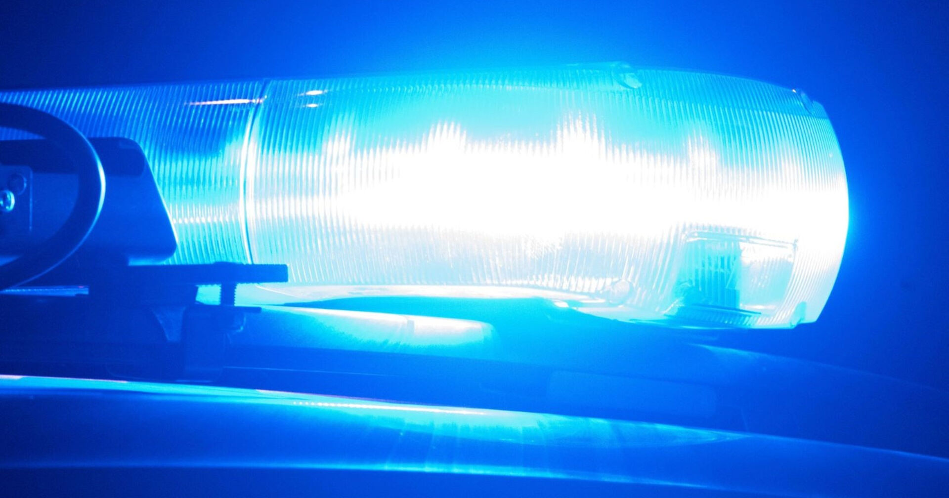 Blaulicht eines Polizeiautos