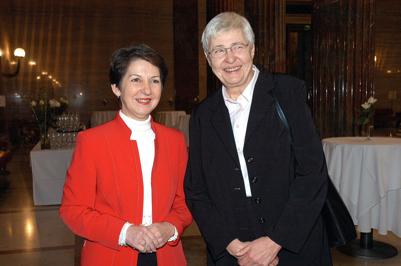 Barbara Prammer und Johanna Dohnal