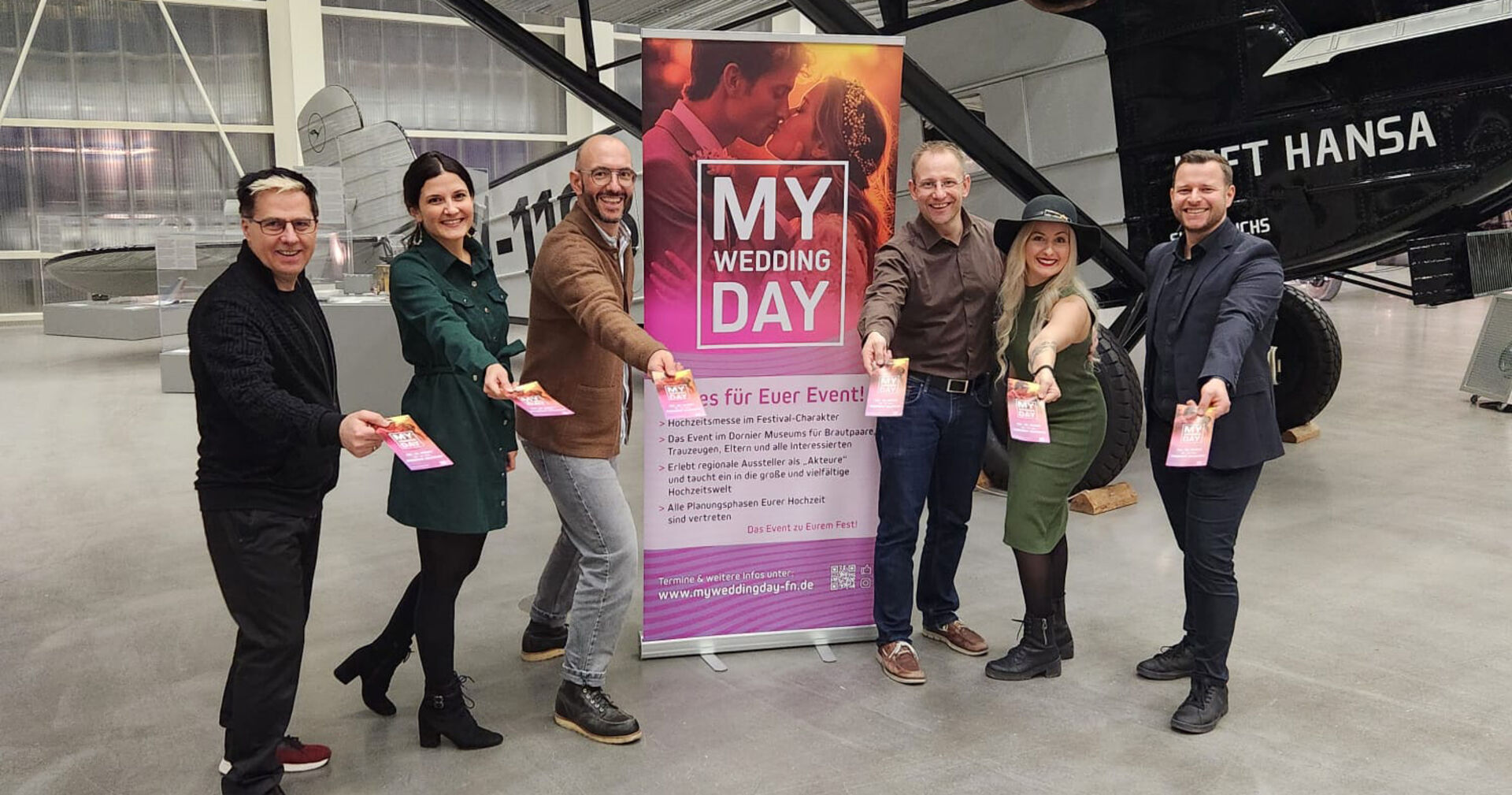 Wir freuen uns auf zahlreiche Gäste beim ersten „My Wedding Day“!