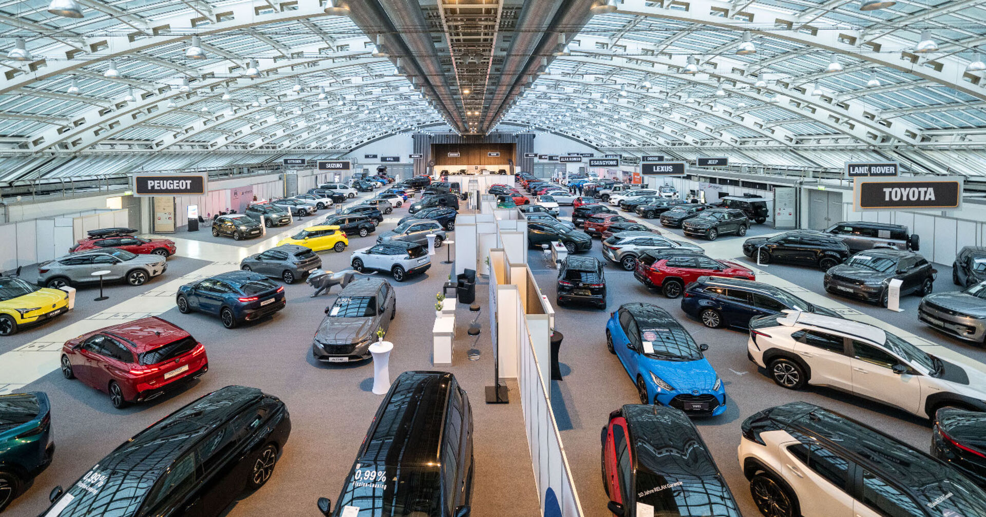 Das Design Center beim 52. Autofrühling in Linz