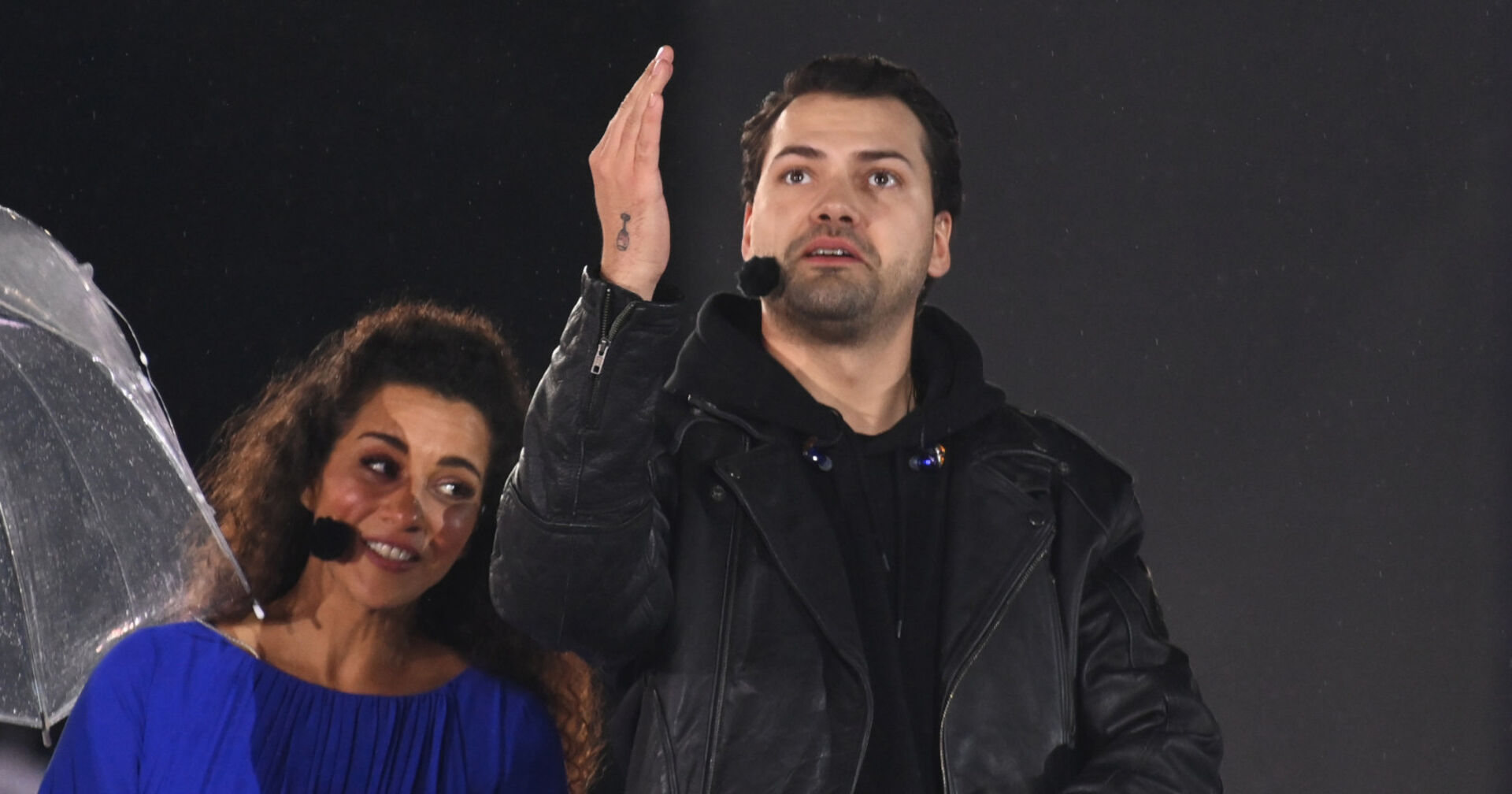 Jimi Blue Ochsenknecht als "Judas" auf der Bühne