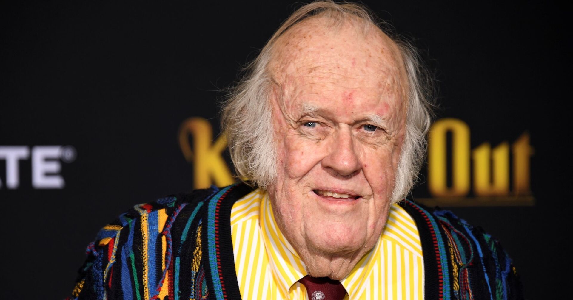 M. Emmet Walsh bei der Premiere von "Knives Out" in Los Angeles 2019.