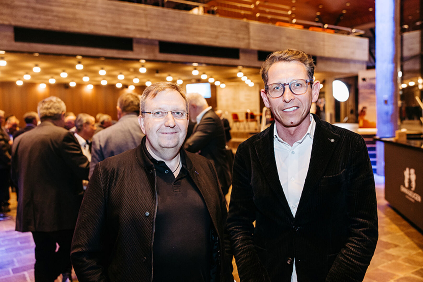 Horst Kaspar (Rescue EDV) und Dieter Bitschnau (clavis Kommunikationsagentur) (v. li.)