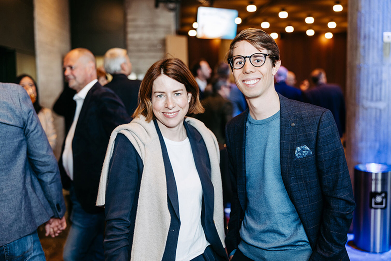 Stefanie Walser (Walser Fashion) und Clemens Fröwis (Designagentur AM BRAND)