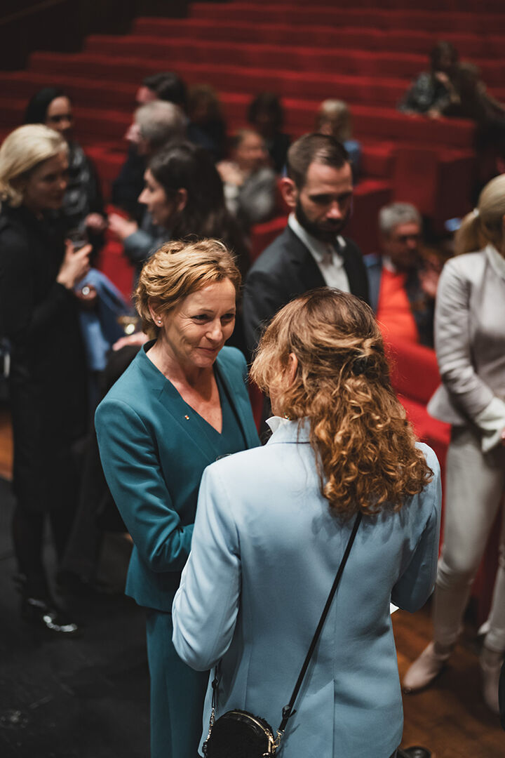 Auch LR Martina Rüscher war unter den Besucher:innen.