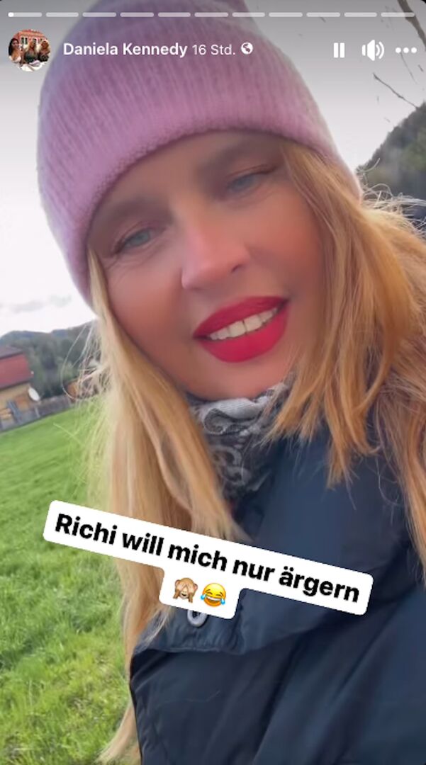 Eine Facebook Story von Daniela Kennedy.