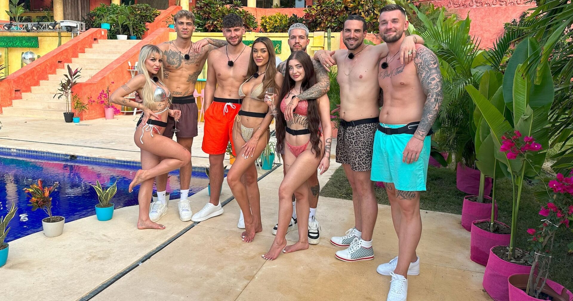 Die Kandidaten von der Reality-TV Show "Ex on the beach"