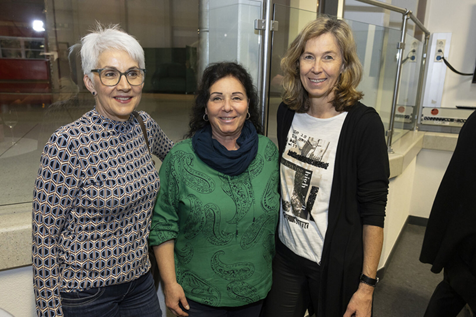 Brigitte Tschütscher, Ulrike Heinrich und Doris Winder (v. li.)