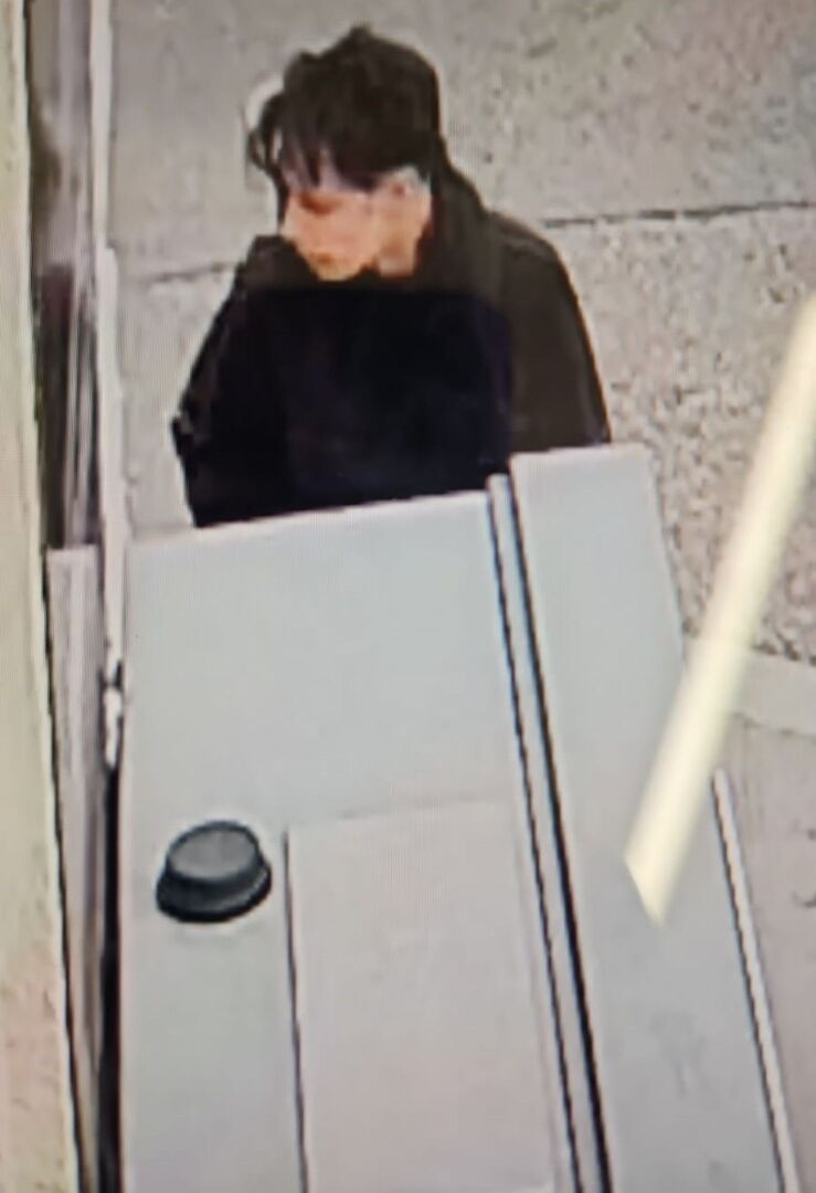 Fahndungsfoto des Trafikräubers.