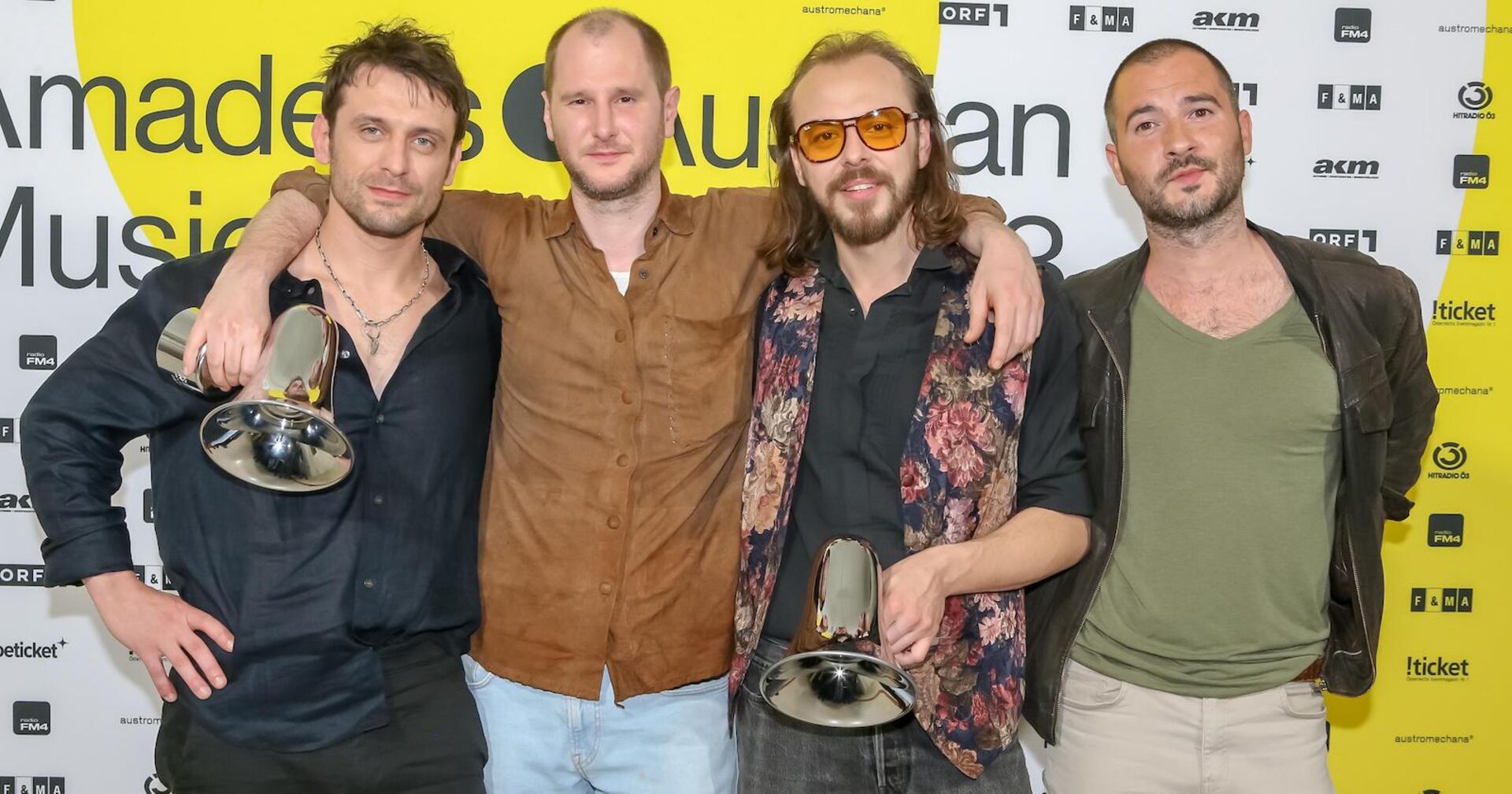 Wanda beim Austrian Music Award.