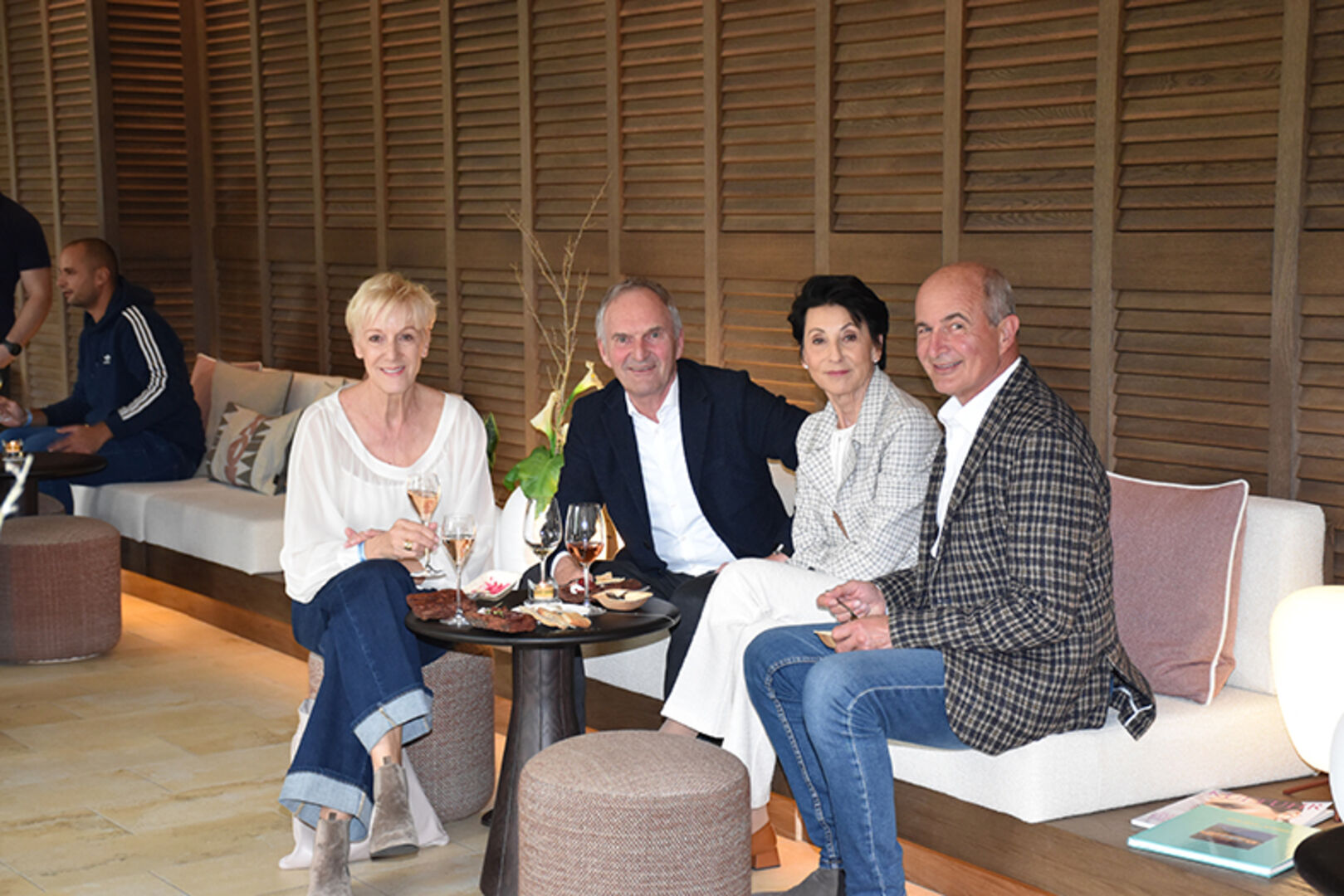 Waltraud Tratter, Reinhard Fetz, Irene Steurer und Werner Tratter aus Hard