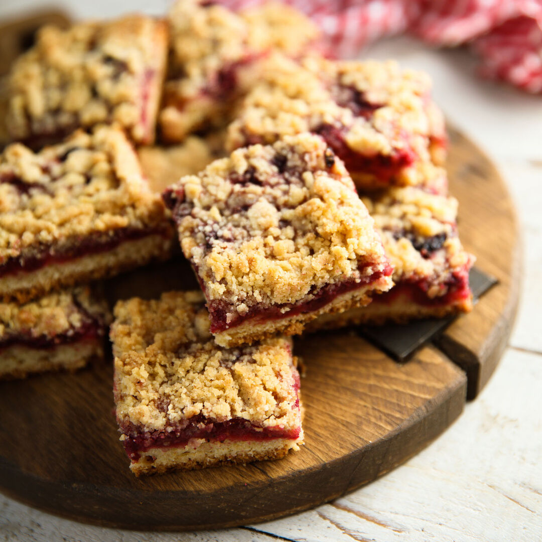 Streuselkuchen mit Himbeeren | Credit: iStock.com/Mariha-kitchen