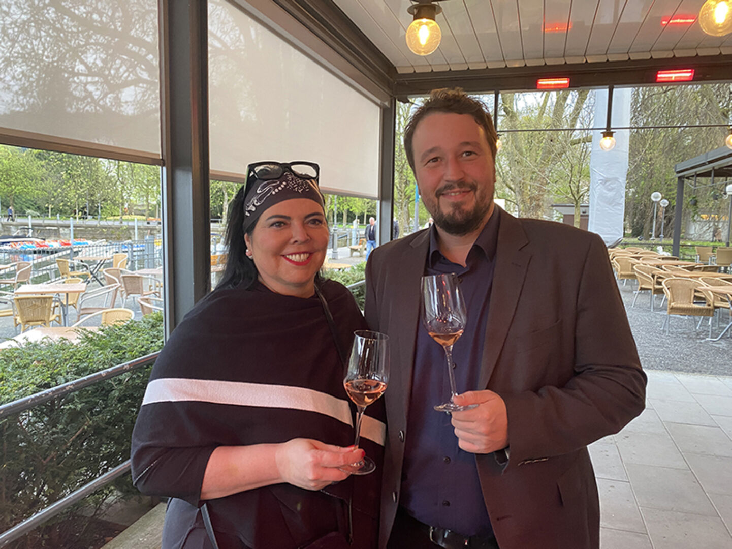 Brigitte Maier (CEO ENTEC Holding) und Markus Pfanner (Pfanner &amp; Gutmann)