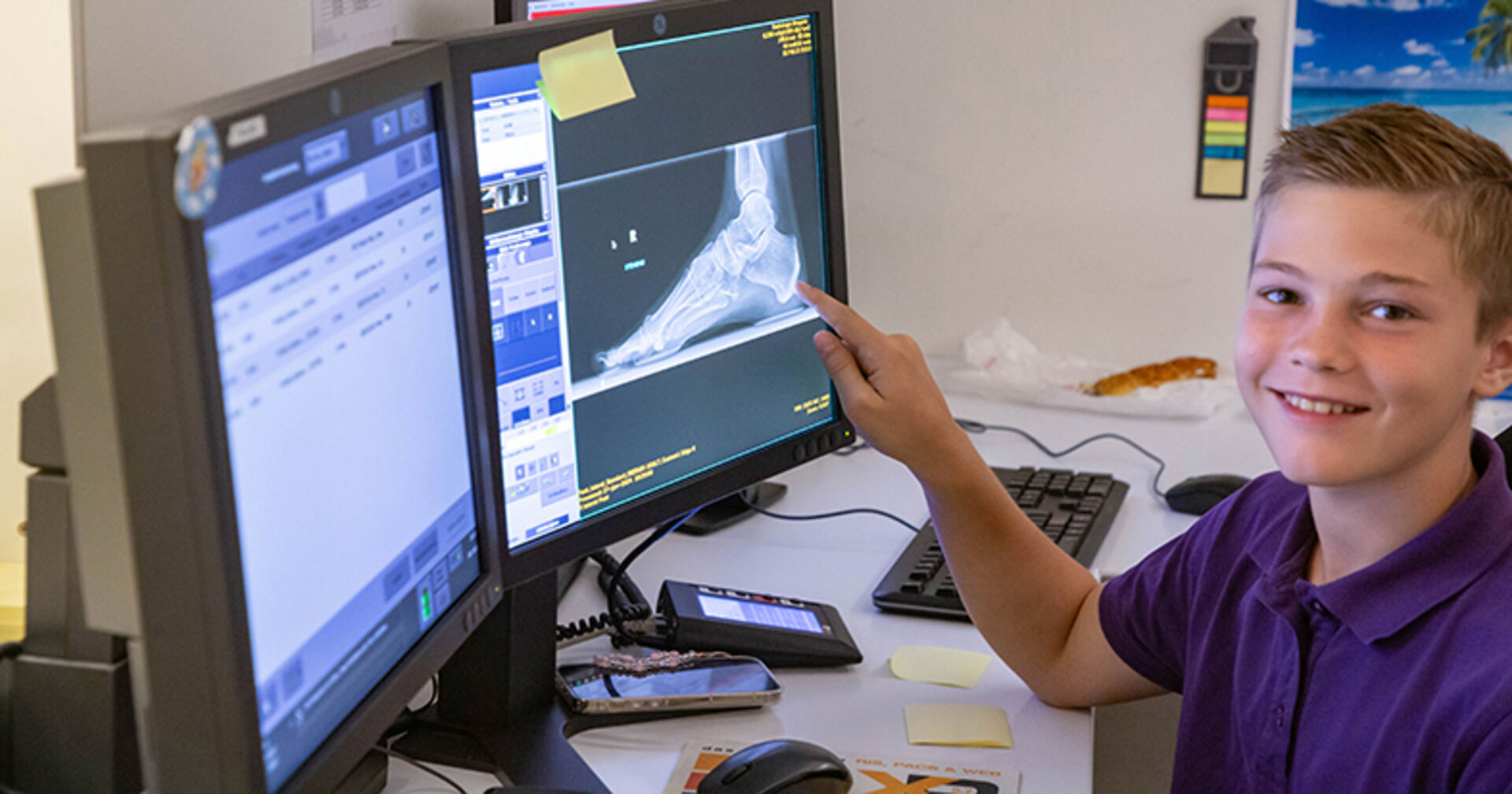 Ich geh mit 2024 in der Radiologie Bregenz.