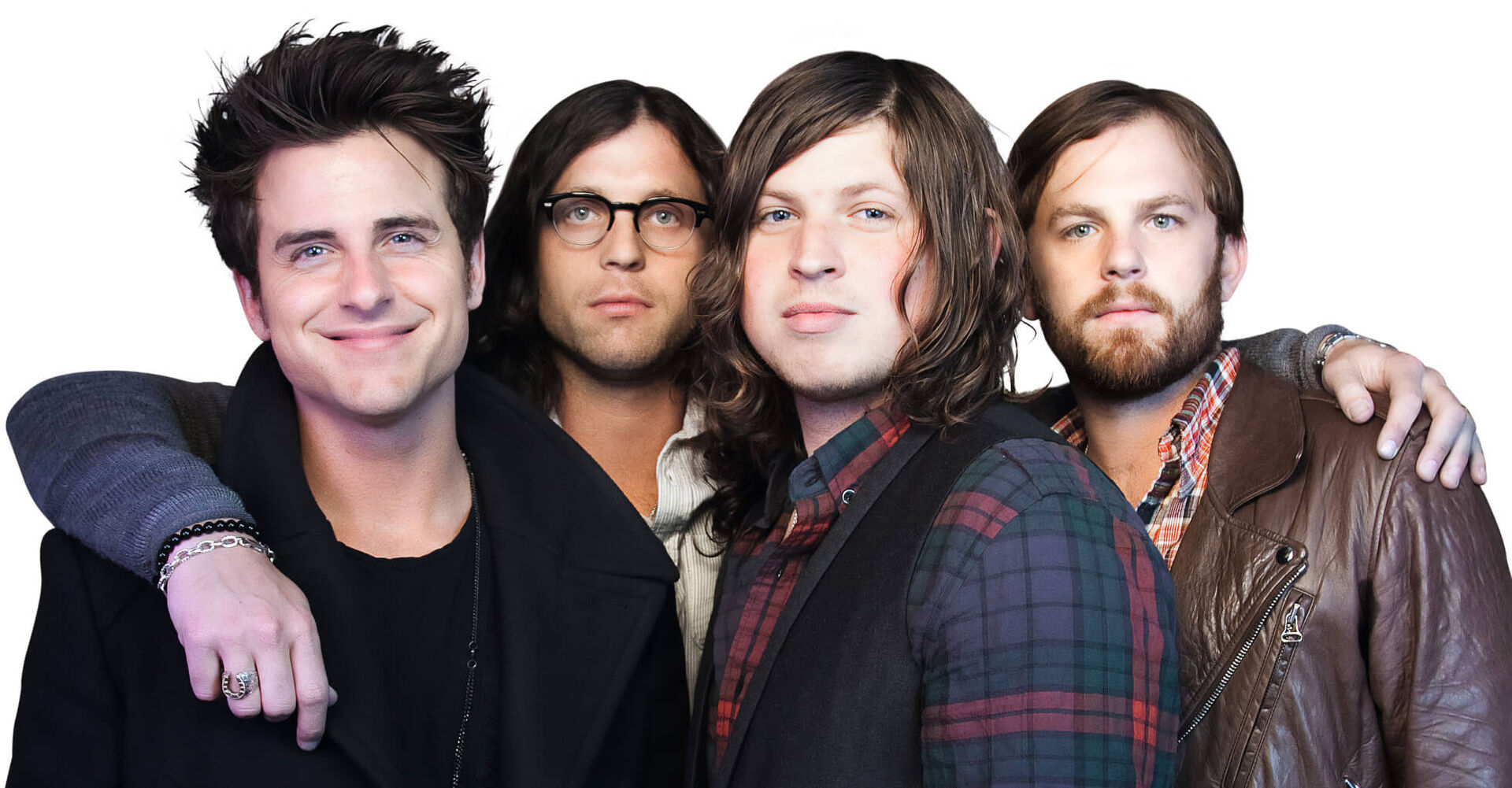 Die "Kings of Leon" rocken demnächst in Linz. Drei Brüder und ihr Cousin bilden die Familien"band"e.