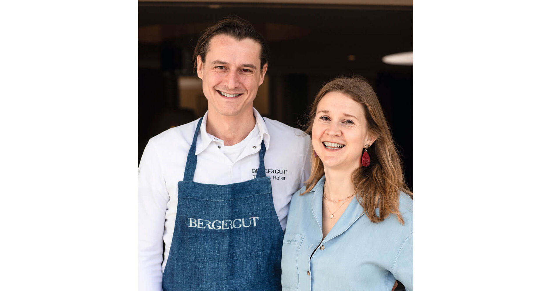 Einkehr im Bergergut: Gastgeberin Eva-Maria Pürmayr und Dreihaubenkoch Thomas Hofer.