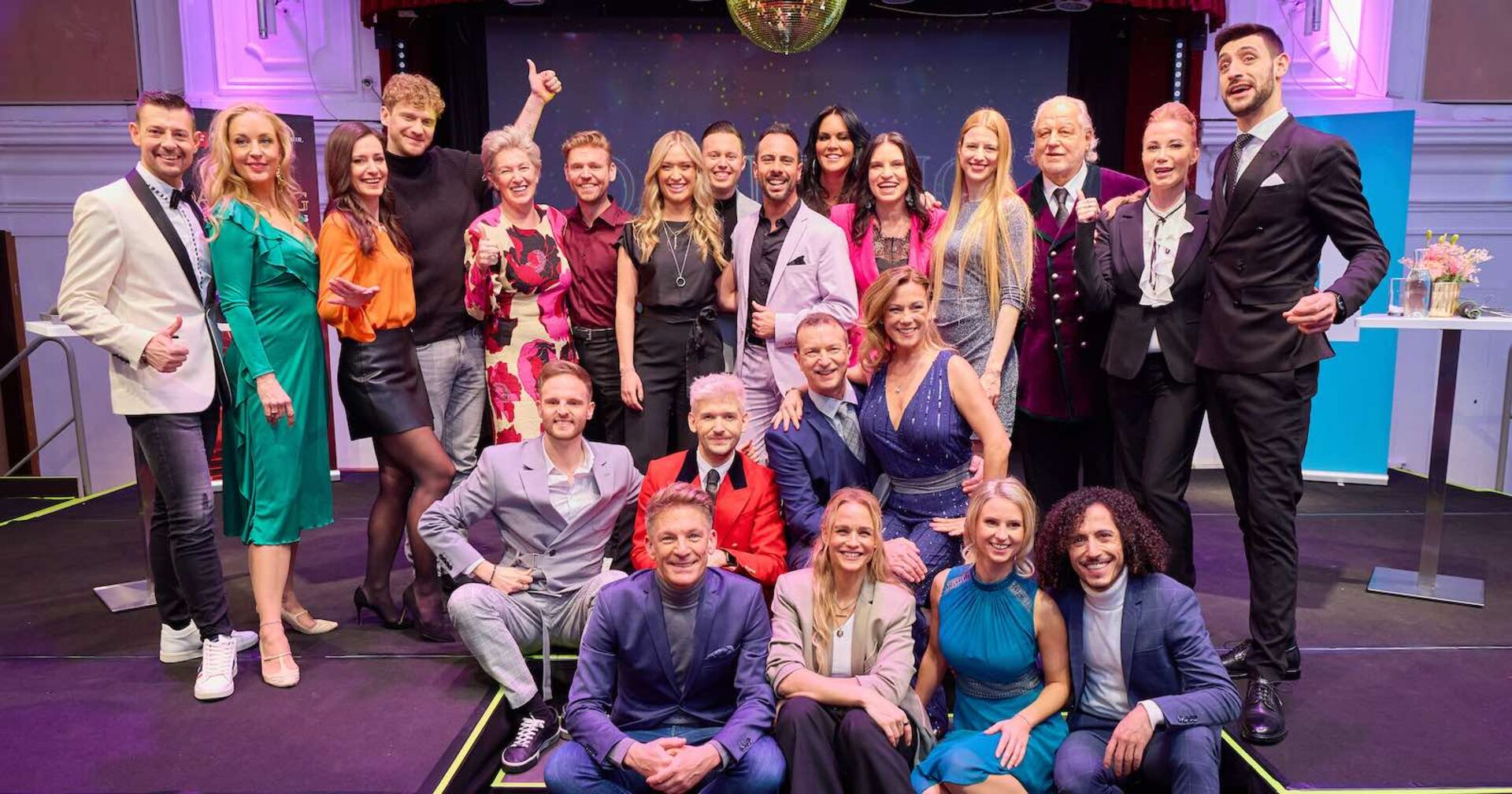 Das Team von "Dancing Stars" 2023.