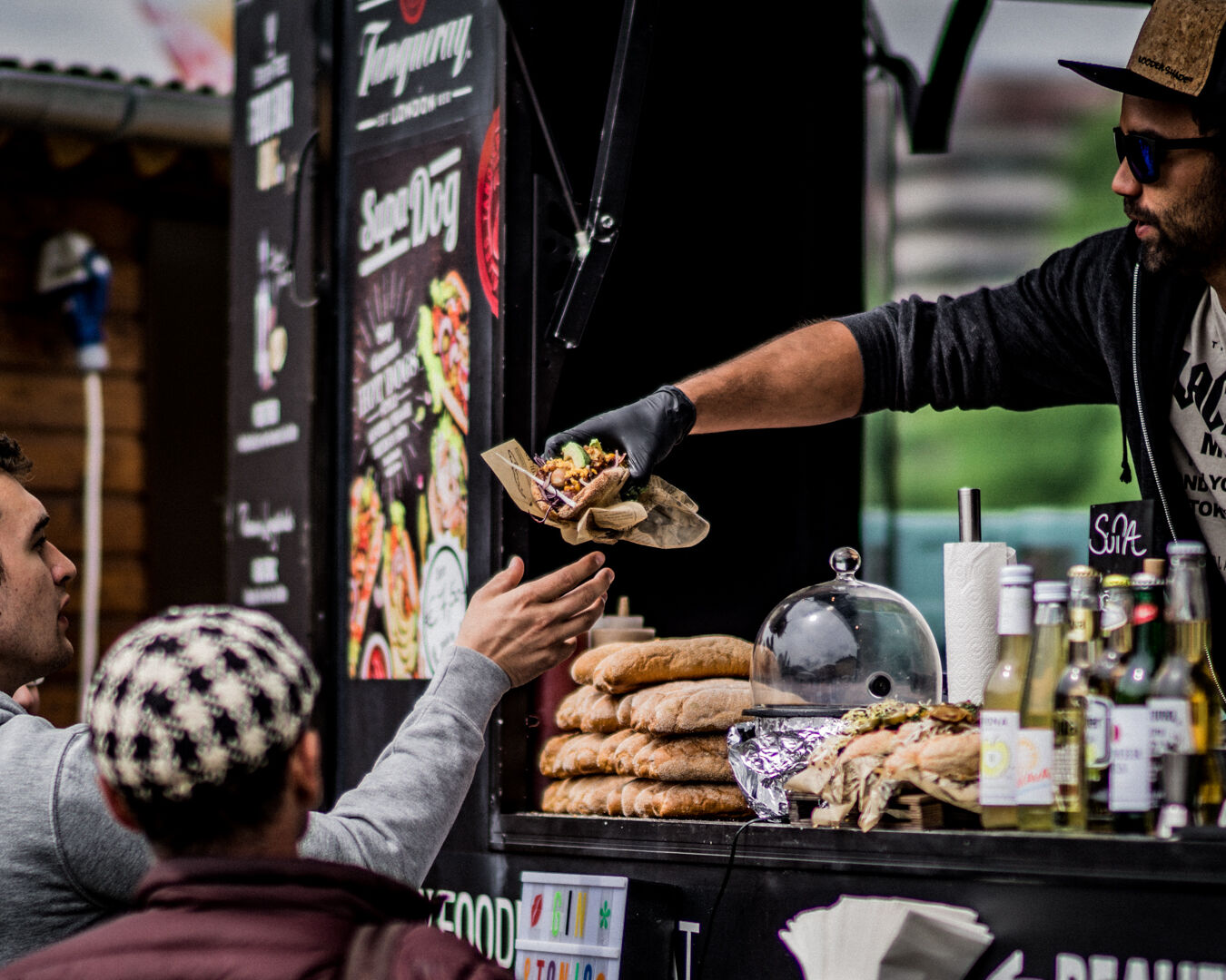 Garantiert für jeden etwas dabei, beim Streetfoodmarket in Dornbirn.