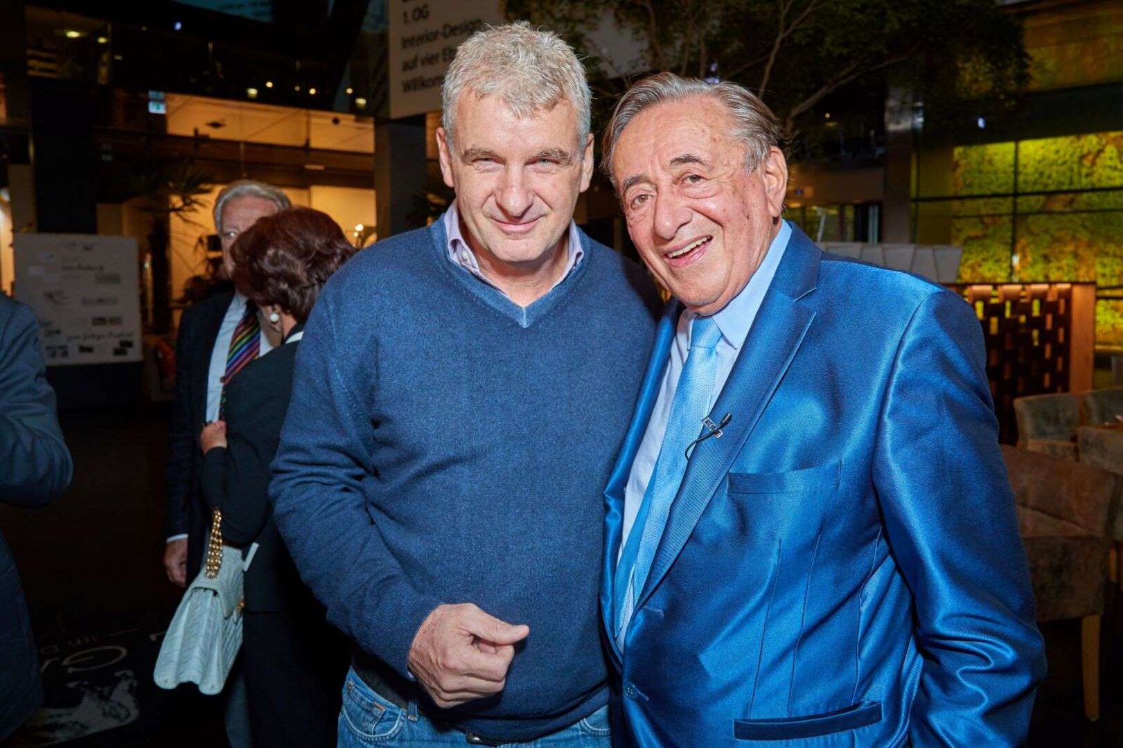 Artur Worseg und Richard Lugner bei einer Veranstaltung (2016).