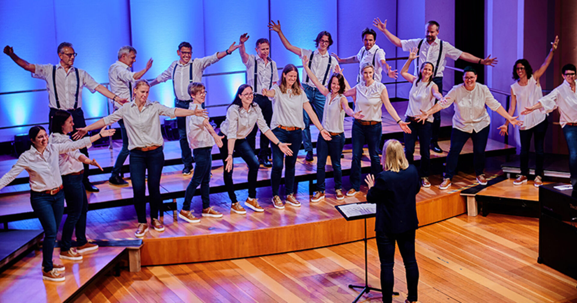 Den passenden Chor auswählen und ohne Anmeldung einfach zur Probe hingehen!