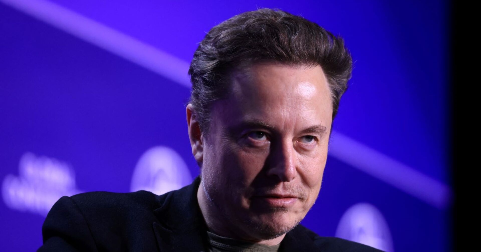 Space X Gründer Elon Musk auf einer Konferenz