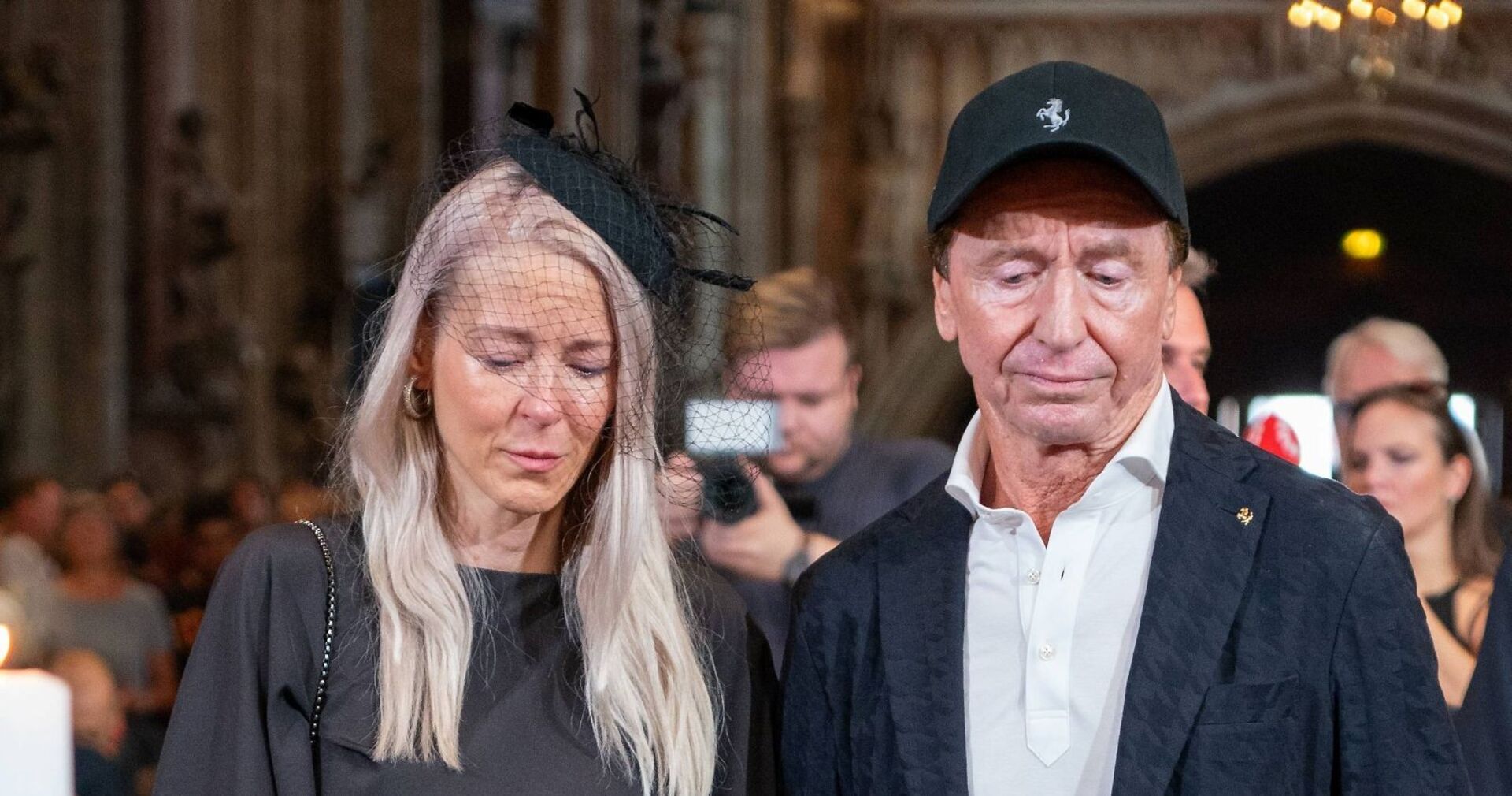 Simone Lugner und Heribert Kasper