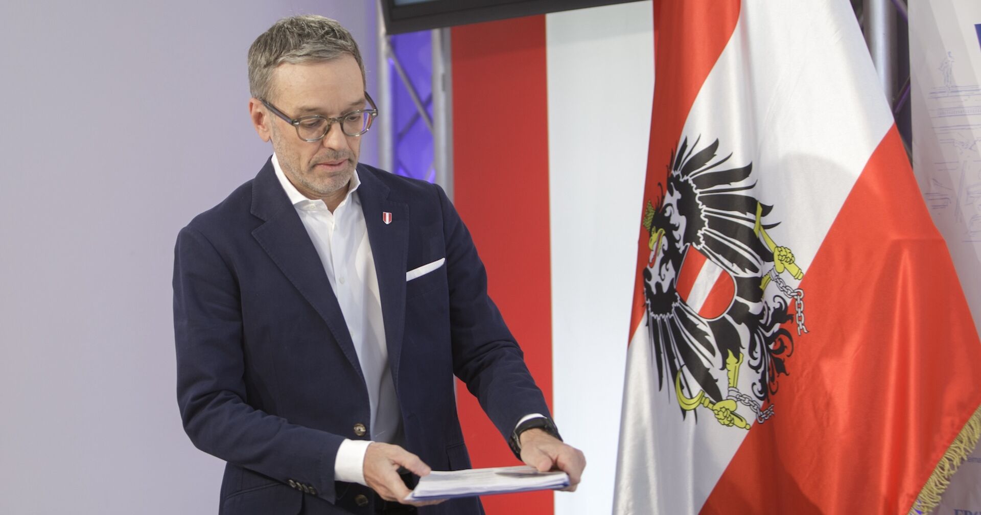 Herbert Kickl präsentiert seinen detaillierten Vorschlag für Sondierungsgespräche