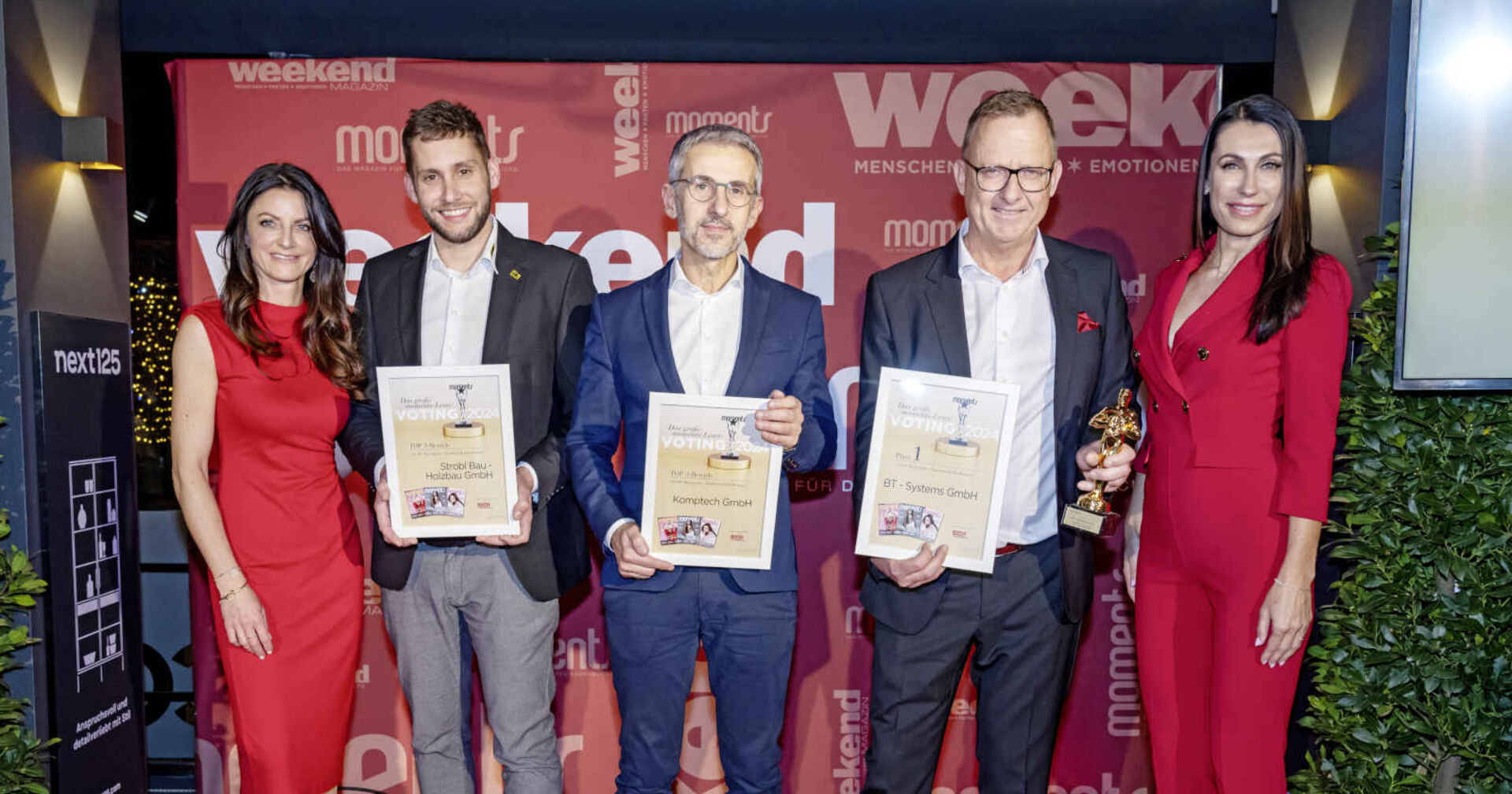 moments Award-Verleihung