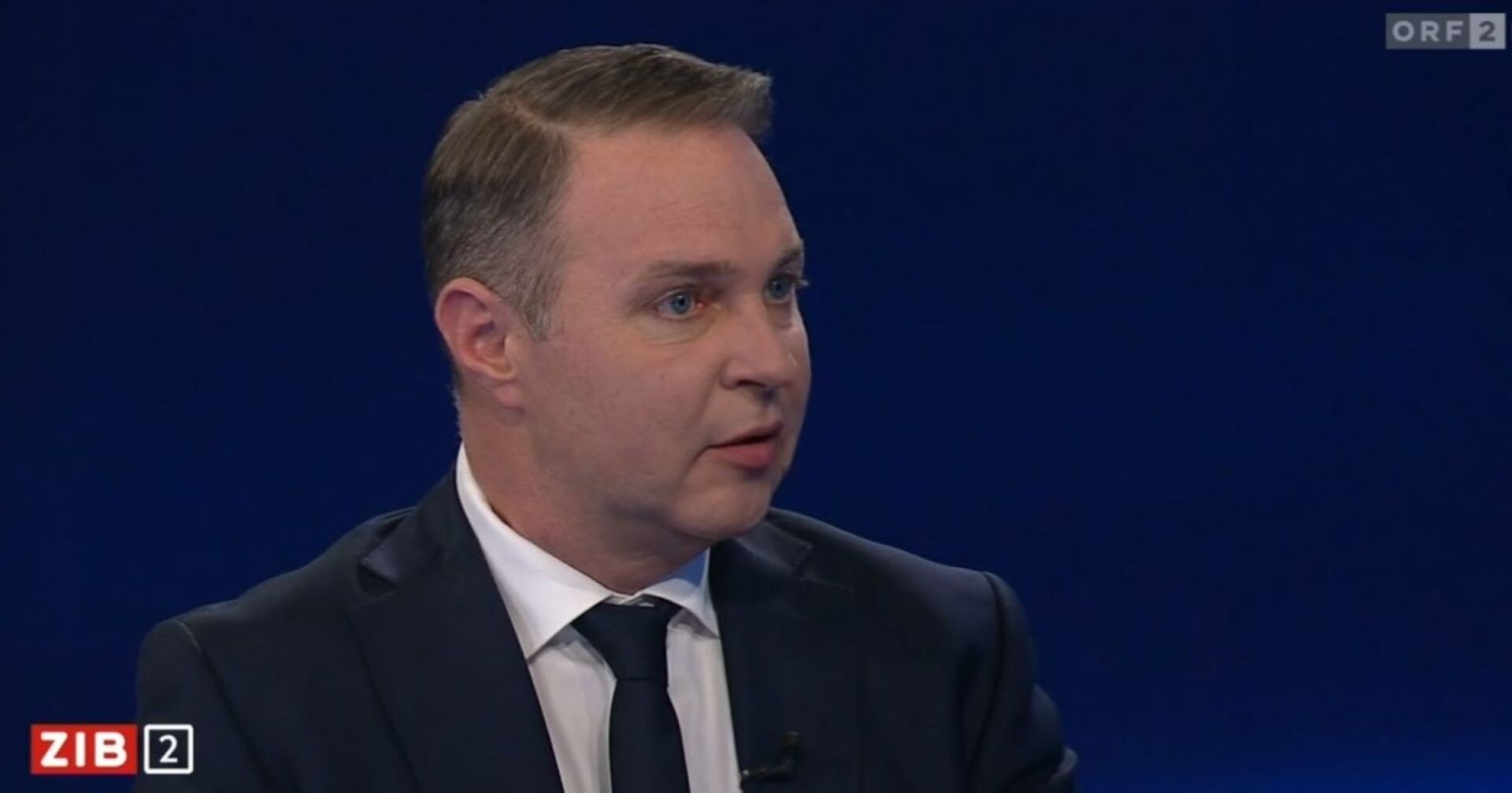 SPÖ-Chef Andreas Babler gibt sich in der ZIB 2 vorsichtig optimistisch.