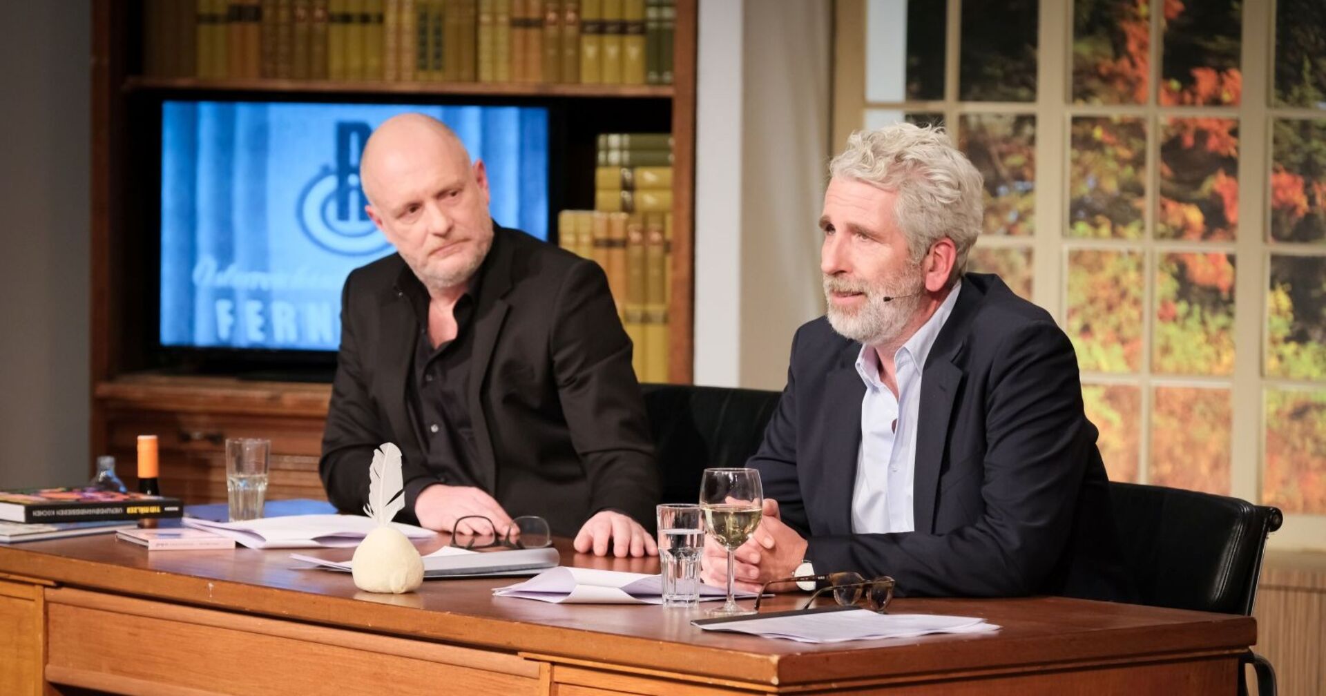 Stermann und Grissemann im Studio