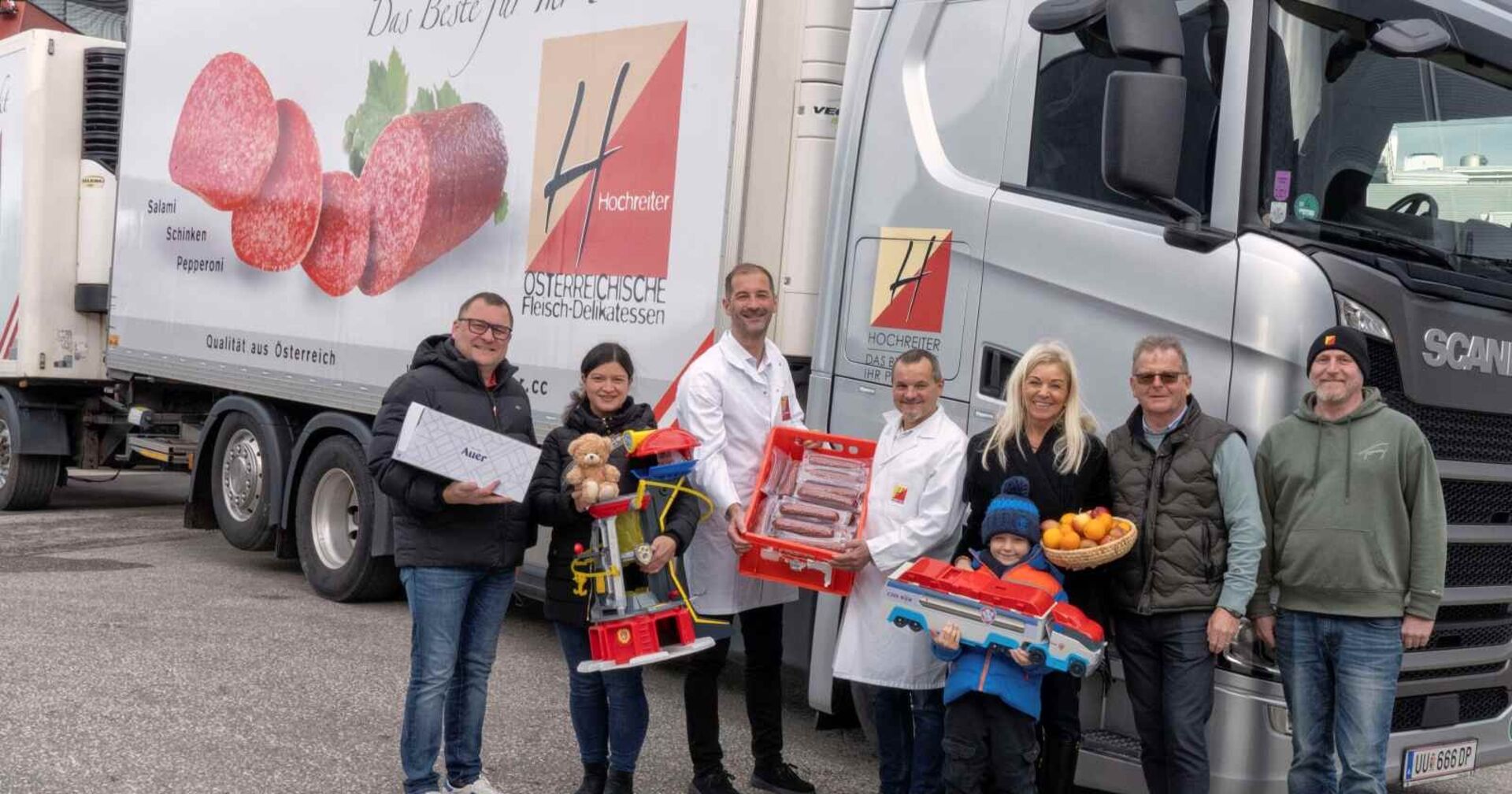 Hochreiter Hilfstransport Rumänien