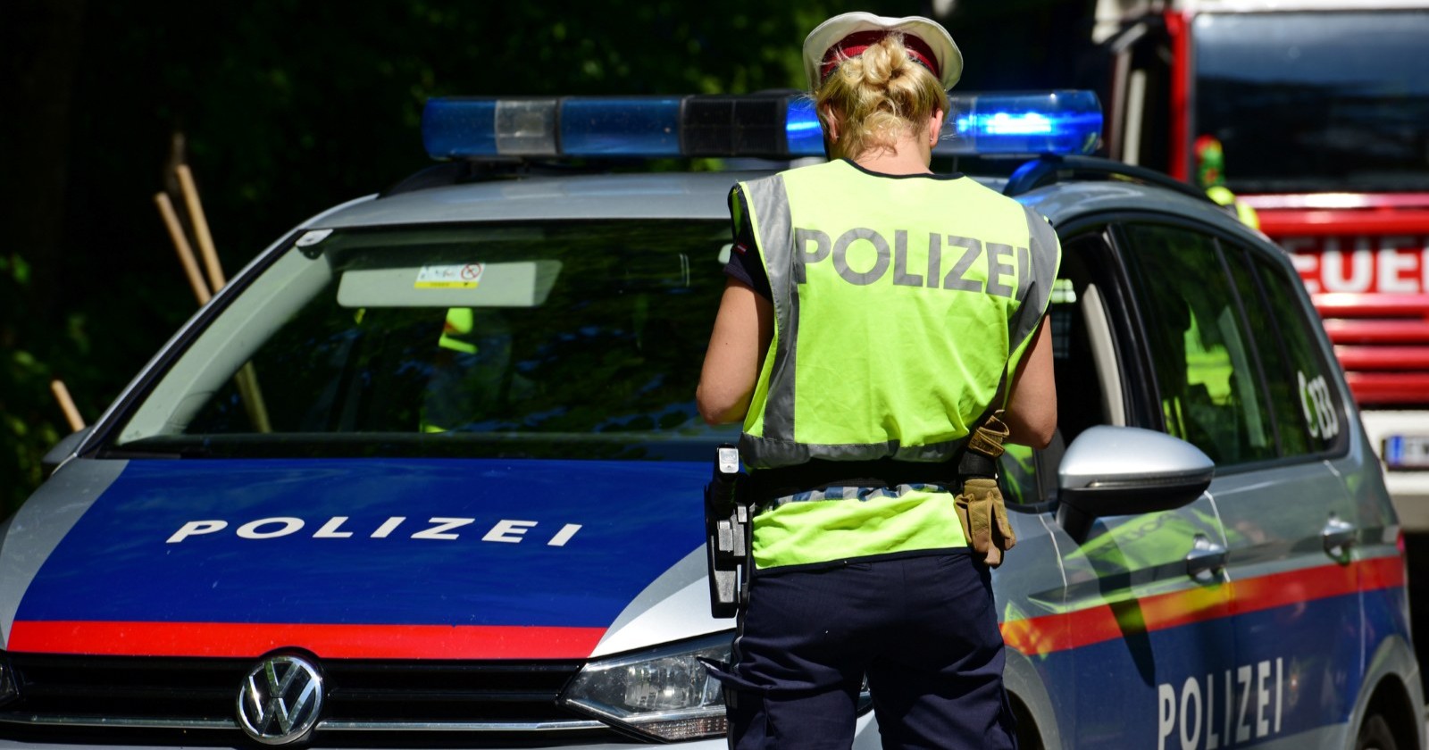 Polizei und Feuerwehr