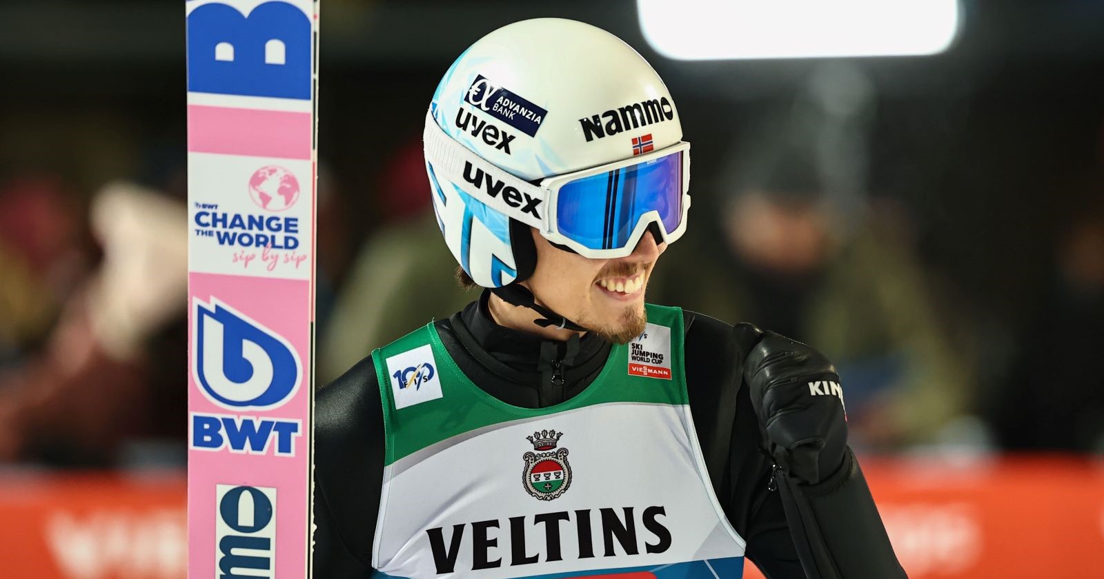 Johann Andre Forfang in Oberstdorf