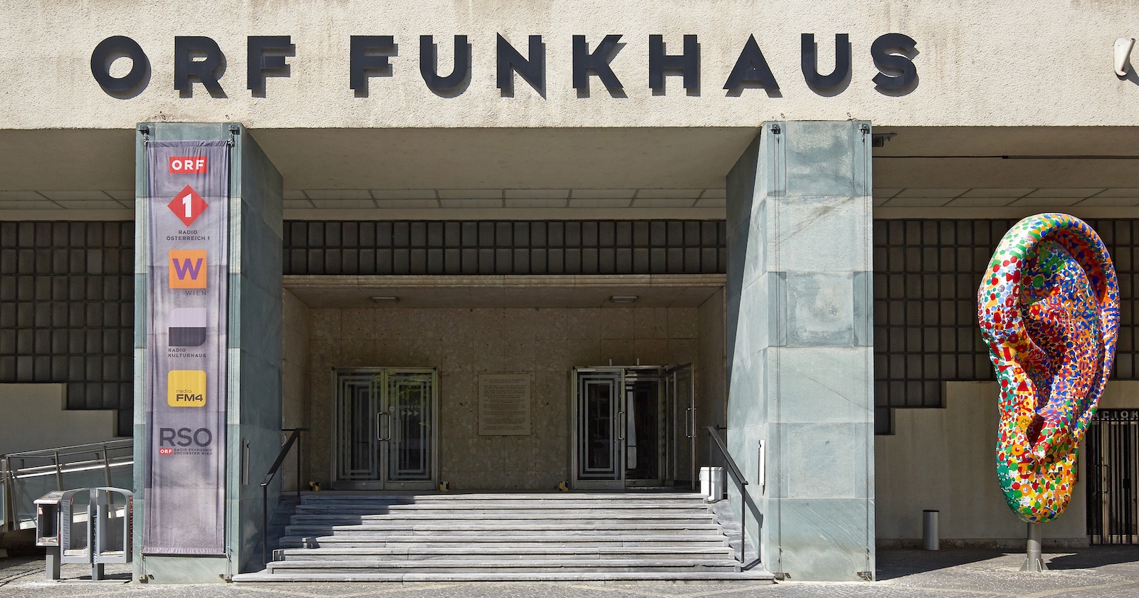 Außensicht des ORF Radiokulturhaus in der Argentinierstraße, in dem auch FM4 beheimatet war: Jahrelang ging John Megill hier ein und aus.