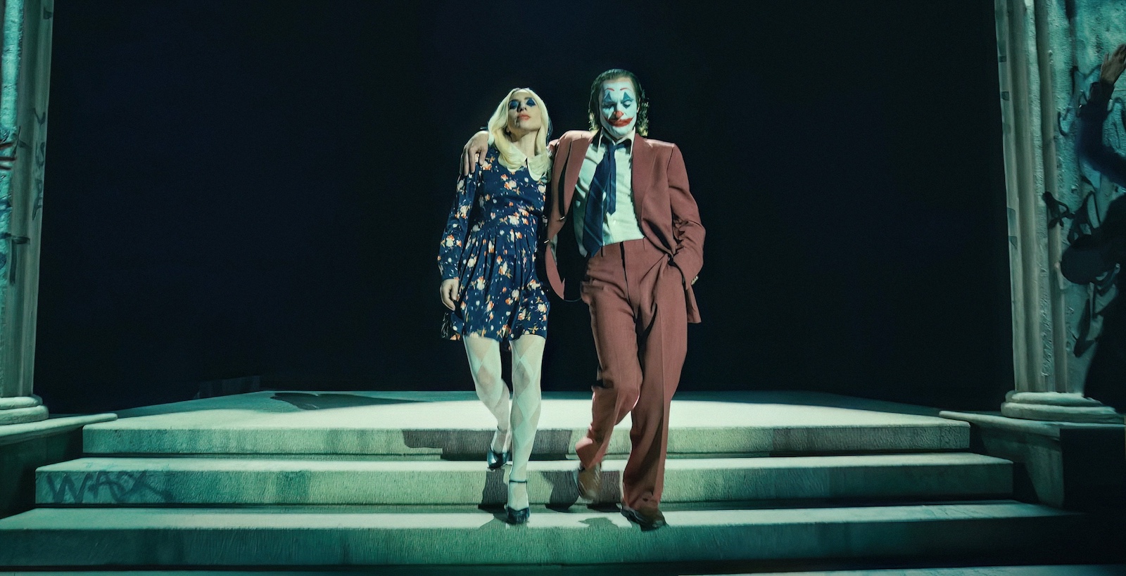 Lady Gaga und Joaquin Phoenix in "Joker: Folie à Deux"