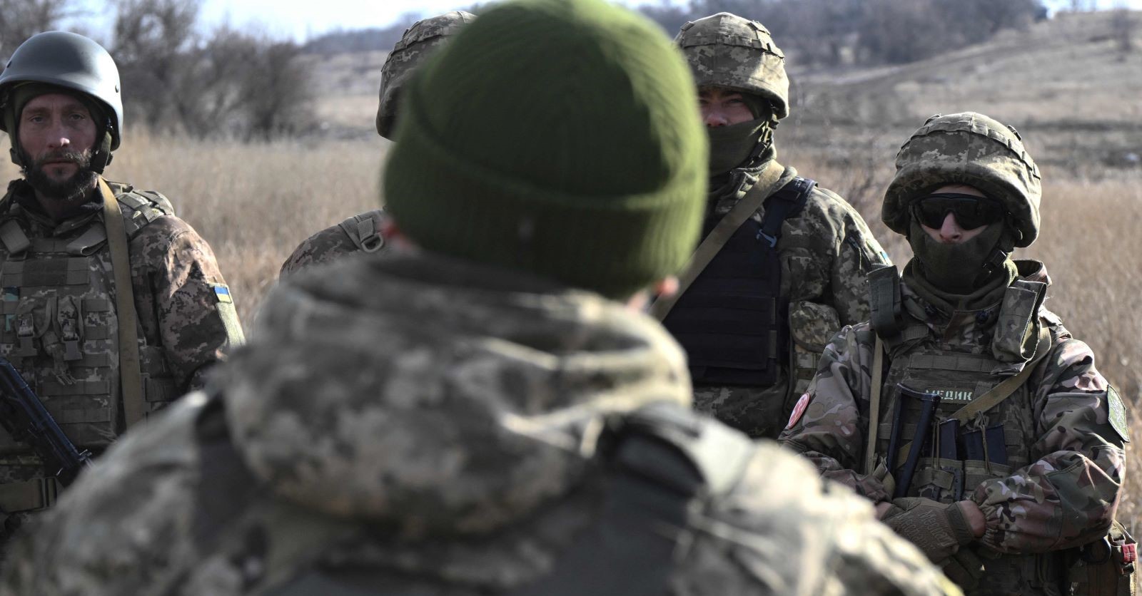 Soldaten in der Ukraine am 15. Jänner 2025