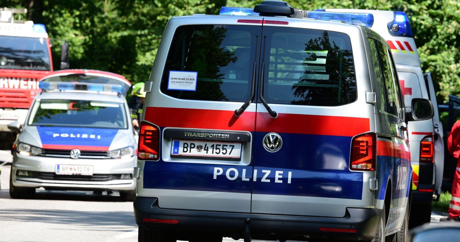 Polizei und Rettung