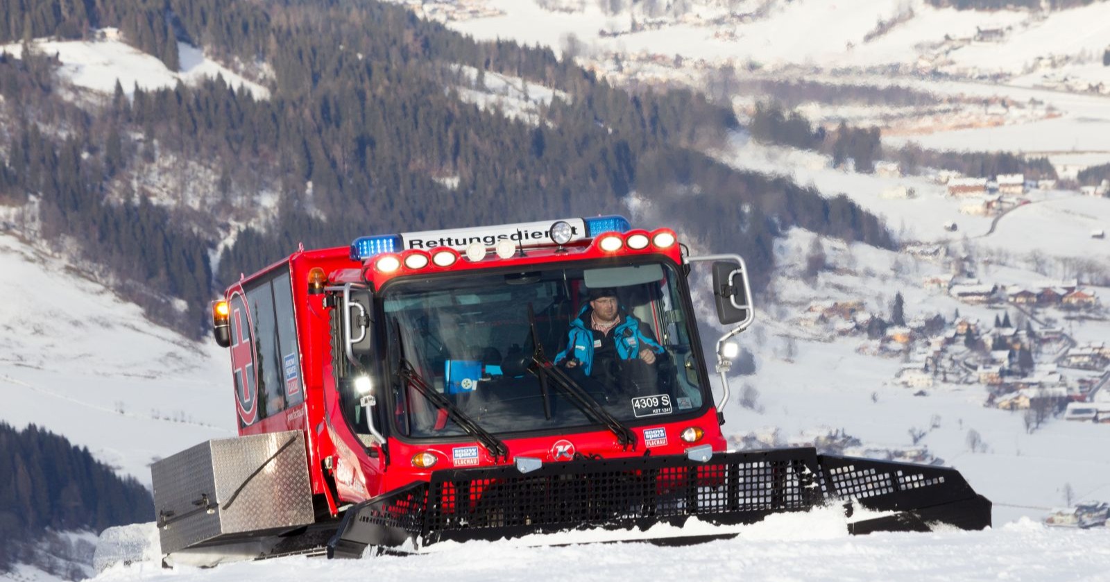 Bergrettung in den Alpen
