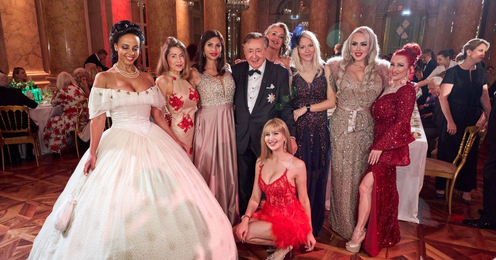 Richard Lugner und seine "Tierchen"