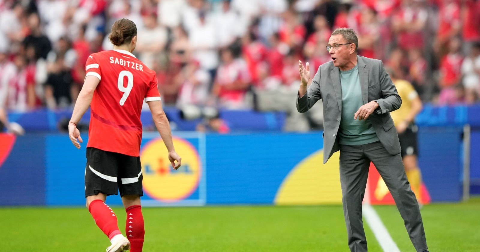 Marcel Sabitzer und Ralf Rangnick