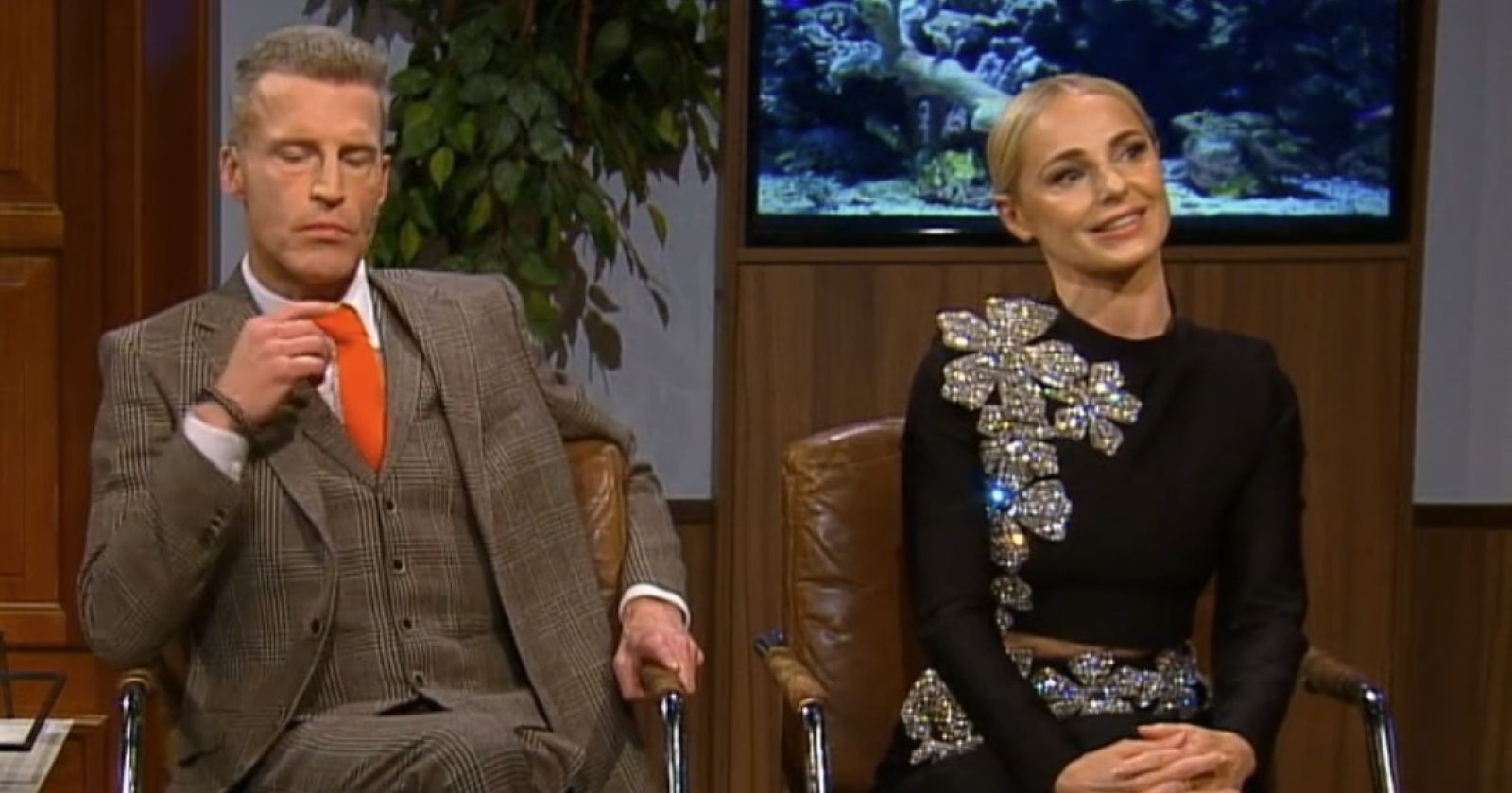 Benjamin Stuckrad-Barr und Silvia Schneider