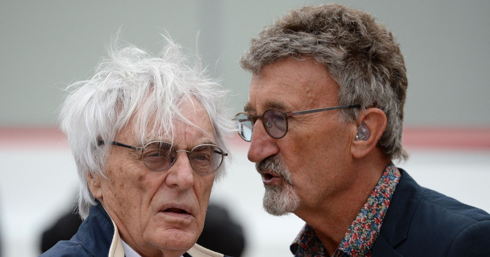 Bernie Ecclestone und Eddie Jordan